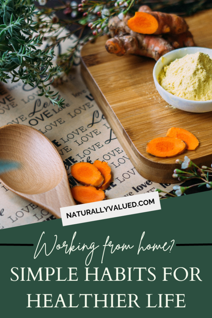 Working from Home? Simple Habits for Healthier Life
Wooden spoon with vegetables on cutting board